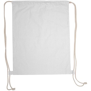 ECO Tex certified Gymbag from environmentally friendly cotton (140g/m)
