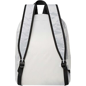 EcoFold RPET foldable backpack 15L, white