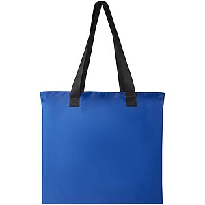 EcoFold RPET foldable tote bag 16L, royal blue