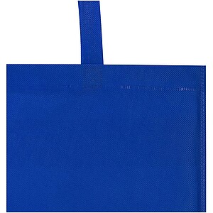 EcoSeal GRS recycled nonwoven convention tote bag 6L, royal blue