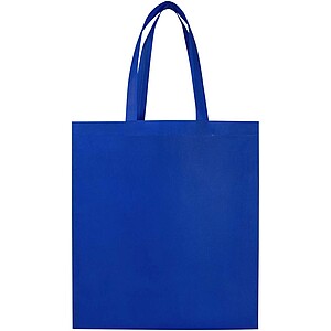 EcoSeal GRS recycled nonwoven gusset tote bag 12L, royal blue