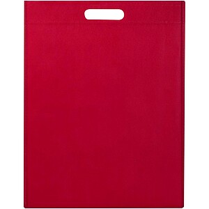 EcoSeal GRS recycled nonwoven tote bag 5L, red