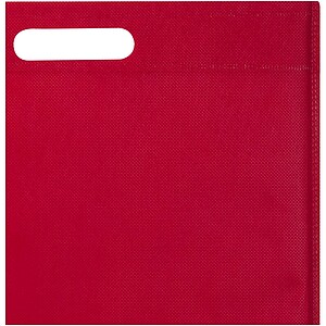 EcoSeal GRS recycled nonwoven tote bag 5L, red