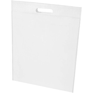 EcoSeal GRS recycled nonwoven tote bag 5L, white