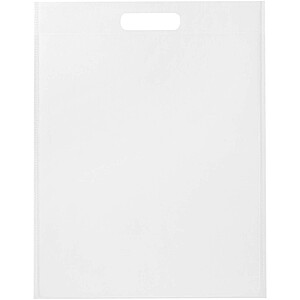 EcoSeal GRS recycled nonwoven tote bag 5L, white