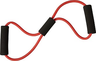 Elastic fitness training strap