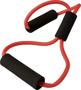 Elastic fitness training strap