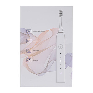 Electric toothbrush, incl. 4 replacement brushes, silver