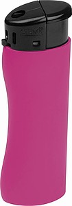 Electronic lighter in fresh colours, refillable