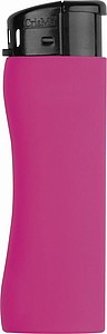 Electronic lighter in fresh colours, refillable