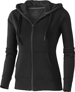 Elevate Arora FZ ladies Sweater, black XL