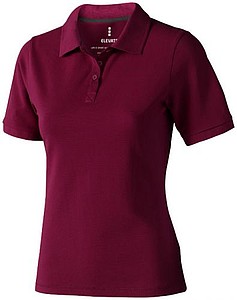 Elevate Calgary Ladies Polo, burgundy L