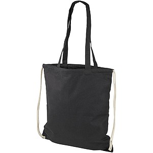 Eliza 240 g/m2 cotton drawstring backpack