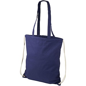 Eliza 240 g/m2 cotton drawstring backpack