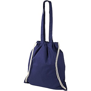 Eliza 240 g/m2 cotton drawstring backpack