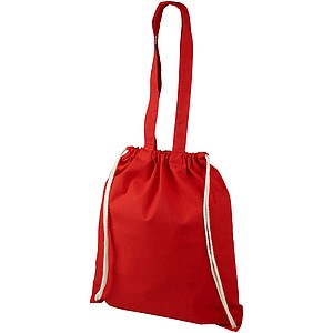 Eliza 240 g/m2 cotton drawstring backpack