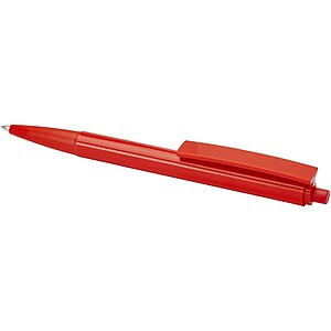 Elsa recycled plastic ballpoint pen (blue ink), red
