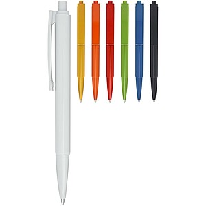 Elsa recycled plastic ballpoint pen (blue ink), red