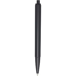 Elsa recycled plastic ballpoint pen, solid black