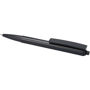 Elsa recycled plastic ballpoint pen, solid black