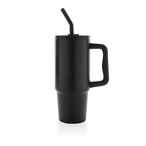 Embrace deluxe RCS recycled stainless steel tumbler 900ml, black
