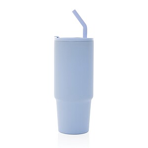 Embrace deluxe RCS recycled stainless steel tumbler 900ml, light blue