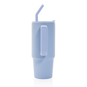 Embrace deluxe RCS recycled stainless steel tumbler 900ml, light blue