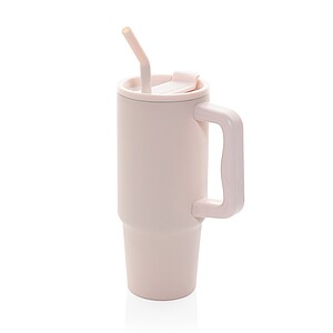 Embrace deluxe RCS recycled stainless steel tumbler 900ml, pink