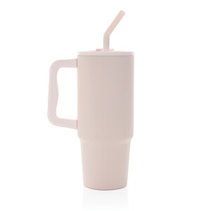Embrace deluxe RCS recycled stainless steel tumbler 900ml, pink