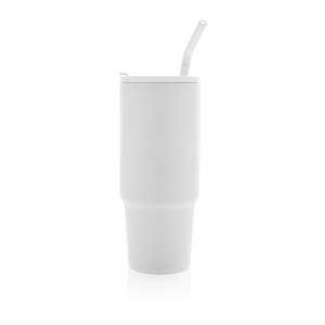 Embrace deluxe RCS recycled stainless steel tumbler 900ml, white