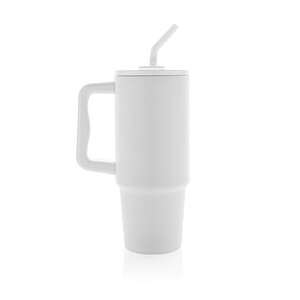 Embrace deluxe RCS recycled stainless steel tumbler 900ml, white