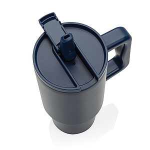 Embrace Leakproof RCS recycled stainless steel tumbler 900ml, navy blue