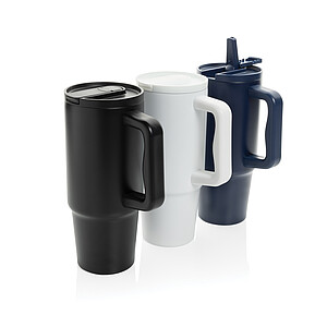 Embrace Leakproof RCS recycled stainless steel tumbler 900ml, white