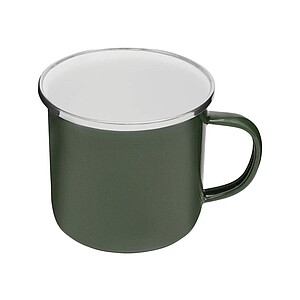 Enamel mug green 