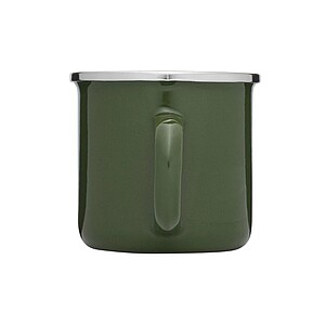 Enamel mug green 