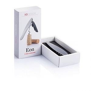 Eon 2 step corkscrew, black