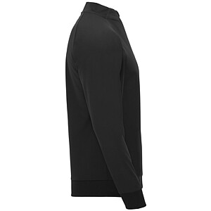 Epiro long sleeve kids quarter zip sweatshirt, black, size 10