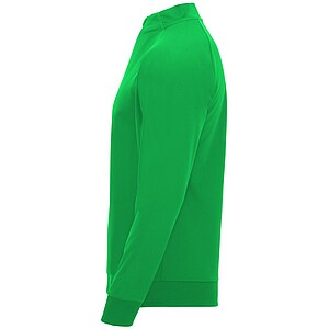Epiro long sleeve kids quarter zip sweatshirt, green fern, size 16
