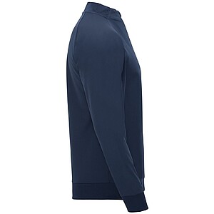 Epiro long sleeve kids quarter zip sweatshirt, navy blue, size 10