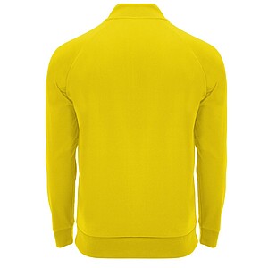 Epiro long sleeve unisex quarter zip sweatshirt, yellow, size L