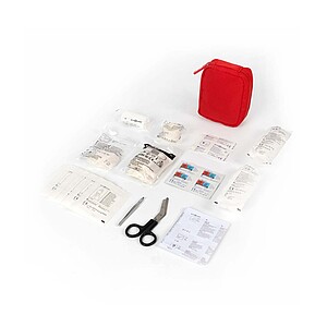 Essential 59-piece First Aid kit, red