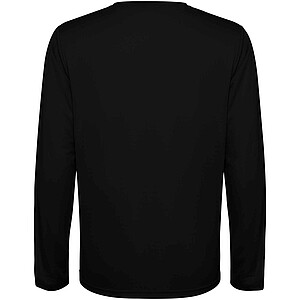 Estoril long sleeve kids t-shirt, solid black