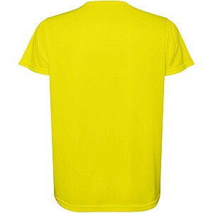 Estoril short sleeve kids t-shirt, fluor yellow