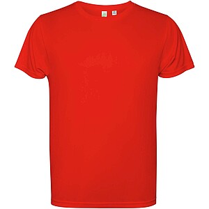Estoril short sleeve kids t-shirt, red