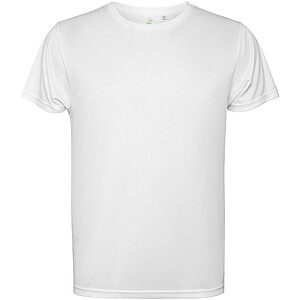 Estoril short sleeve kids t-shirt, white