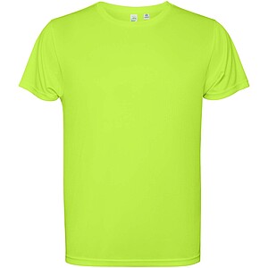 Estoril short sleeve mens t-shirt, fluor green
