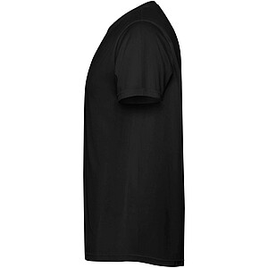 Estoril short sleeve mens t-shirt, solid black