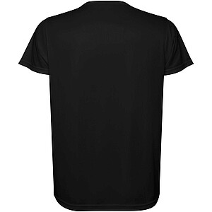 Estoril short sleeve mens t-shirt, solid black