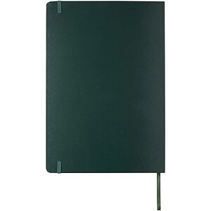 Executive A4 hard cover notebook, green