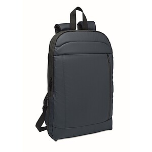 Expandable 600D RPET backpack, blue